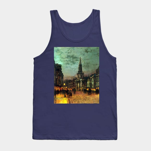 Blackman Street, London 1885 - John Atkinson Grimshaw Tank Top by forgottenbeauty